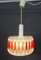 Pendant Lamp in Clear and Red Acrylic Glass, 1970s 11