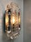 Wall Sconce in Ice Glass from Orrefors, 1970s 4