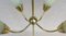 Mid-Century Modern Aluminum Chandelier, 1960s 13