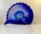 Blue Murano Glass Seashell-Shaped Bowl, Italy, 1960s, Image 6