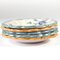 Hand-Painted Moustier Majolica Plates, 1700s, Set of 5 5