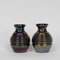 Art Deco Czech Iridescent Vases, Set of 2, Image 4