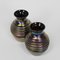 Art Deco Czech Iridescent Vases, Set of 2, Image 6