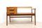 Mid-Century Vintage Teak Chippy Heath Hall Bench Seat with Drawers 7