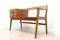 Banc d'Entrée avec Tiroirs Chippy Heath Mid-Century Vintage en Teck 5