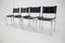 Chaises de Salon en Chrome par Viliam Chlebo, Tchécoslovaquie, 1980s, Set de 4 4