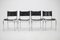 Chrome Dining Chairs by Viliam Chlebo, Czechoslovakia, 1980s, Set of 4 3