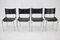 Chrome Dining Chairs by Viliam Chlebo, Czechoslovakia, 1980s, Set of 4 2