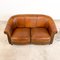 Vintage 2-Seater Sheep Leather Sofa from Joris 5