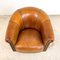 Vintage Sheep Leather Club Chair from Joris 7