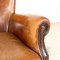 Vintage Sheep Leather Armchairs from Loung Atelier, Set of 2 14