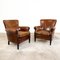 Vintage Sheep Leather Armchairs from Loung Atelier, Set of 2 1