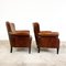 Vintage Sheep Leather Armchairs from Loung Atelier, Set of 2 2