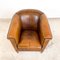 Vintage Schafsleder Club Sessel von Lounge Atelier 6