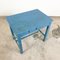 Vintage Blue Painted Farmhouse Table 2