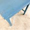 Table de Ferme Vintage Bleue Peinte 12