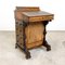 Antique Walnut Veneer Davenport Desk 1