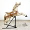 Antique Wooden Fairground Carousel Jumping Horse by Josef Hübner, Germany, 1910s 32