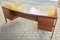 Executive Office Desk in Blond Mahogany, 1970s 2