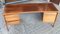Executive Office Desk in Blond Mahogany, 1970s, Image 8