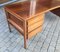 Executive Office Desk in Blond Mahogany, 1970s 4