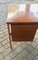Executive Office Desk in Blond Mahogany, 1970s 7