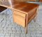 Executive Office Desk in Blond Mahogany, 1970s 9