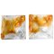 Abstract Murano Glass Wall Sconces from Mazzega, Italy, 1970s, Set of 2, Image 1