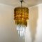 Spiral Murano Glass Chandelier from Venini, Image 2