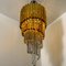 Spiral Murano Glass Chandelier from Venini 20