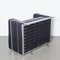 Black Lc3 Lounge Chair by Le Corbusier for Cassina 7