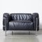 Schwarzer Lc3 Sessel von Le Corbusier für Cassina 2