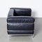 Schwarzer Lc3 Sessel von Le Corbusier für Cassina 5