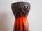Keramik Vase mit Fat Lava Glasur von Scheurich, 1960er 11