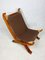 Danish Leather Lounge Chair by Bramin, 1960s, Image 9