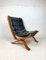 Danish Leather Lounge Chair by Bramin, 1960s 10