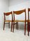 Danish Teak Dining Chairs by Arne Wahl Iversen for Glyngøre Stolefabrik, 1960s, Set of 4 5