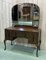 English Chippendale Oak Dressing Table, 1930s 4