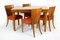 Tavolo da pranzo allungabile in legno di noce di Jindrich Halabala per UP Zavody, anni '50, Immagine 5