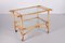 Vintage Bamboo Trolley and Serving Trolley, 1960s 1