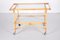 Vintage Bamboo Trolley and Serving Trolley, 1960s, Image 3