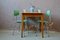 Vintage Bistro Table with Compass Feet 2