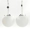 Taa Height-Adjustable Opal Glass Ball Pendant Lamps by Tobias Grau, Set of 2 1