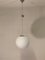 Taa Height-Adjustable Opal Glass Ball Pendant Lamps by Tobias Grau, Set of 2 5