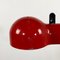 Lampe de Bureau Topo Rouge par Joe Colombo pour Stilnovo, 1970s 5