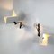 Triedro Sconces by Joe Colombo for Stilnovo, 1980s, Set of 2 9