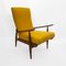 Mid-Century Yellow Bouclé High Back Armchair by Scandart for Ercol, 1960s 3