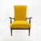 Mid-Century Yellow Bouclé High Back Armchair by Scandart for Ercol, 1960s 16