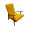 Mid-Century Yellow Bouclé High Back Armchair by Scandart for Ercol, 1960s 2