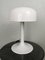 White Enameled Metal Table Lamp from Stilnovo, 1970s 2